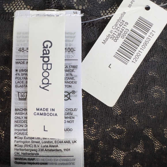 GapBody Lace Cheeky Black Panties 3 pack pretty NWT - Picture 5 of 7